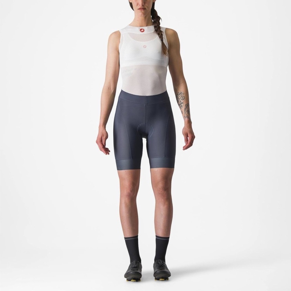 Castelli Prima Women's Cycle Shorts -Gray Size X-Large Unrestrained Performance - Picture 2 of 11